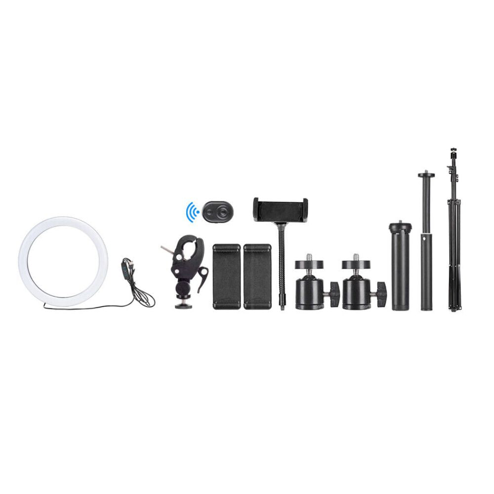 LED ring with tripod complete starter set