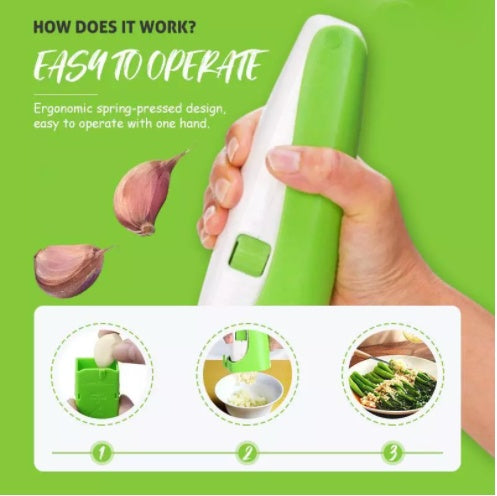 electric garlic press