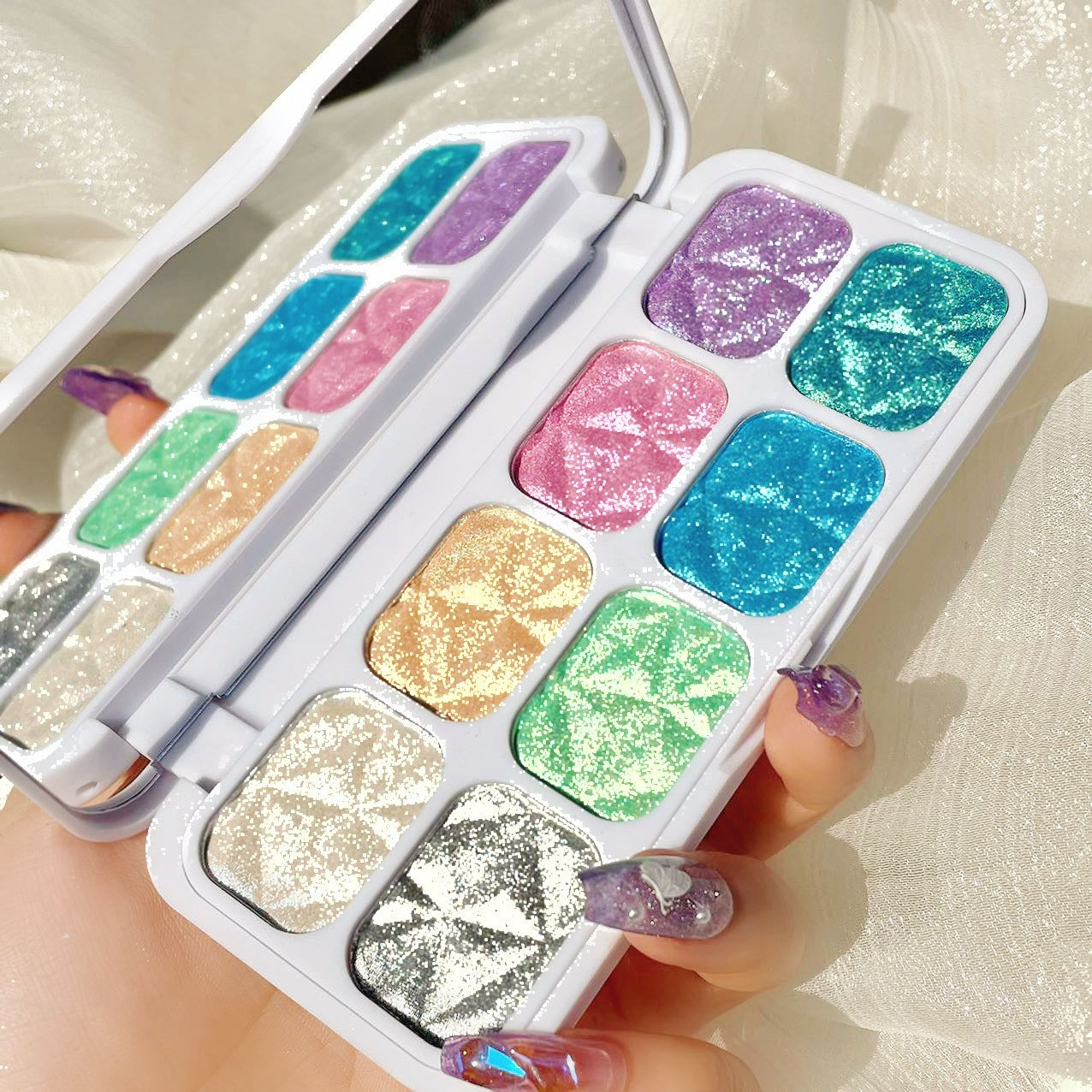 8 colors eyeshadow matte