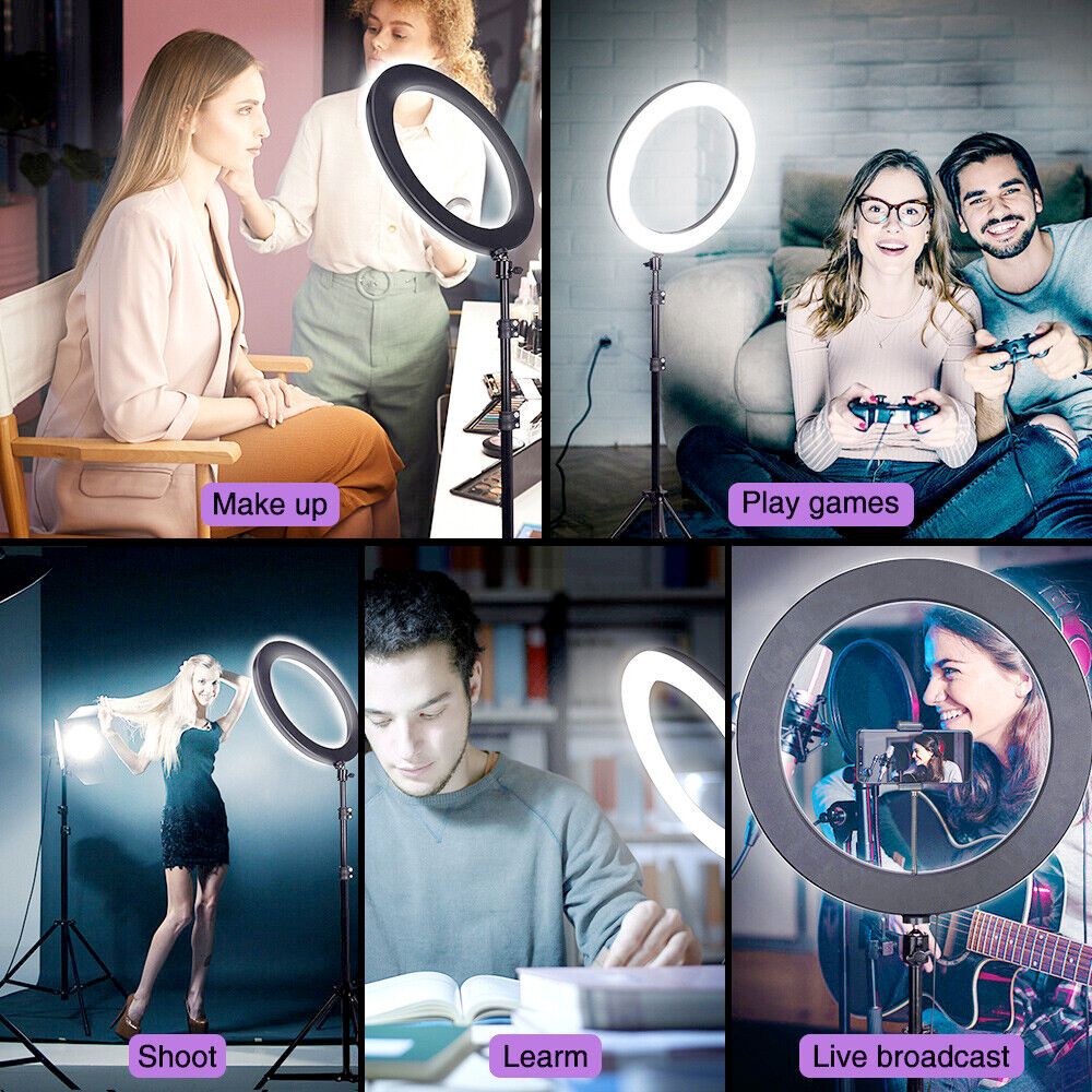 LED ring with tripod complete starter set