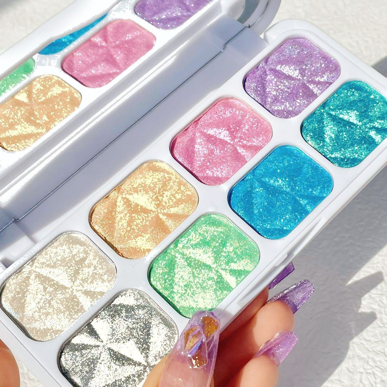 8 colors eyeshadow matte