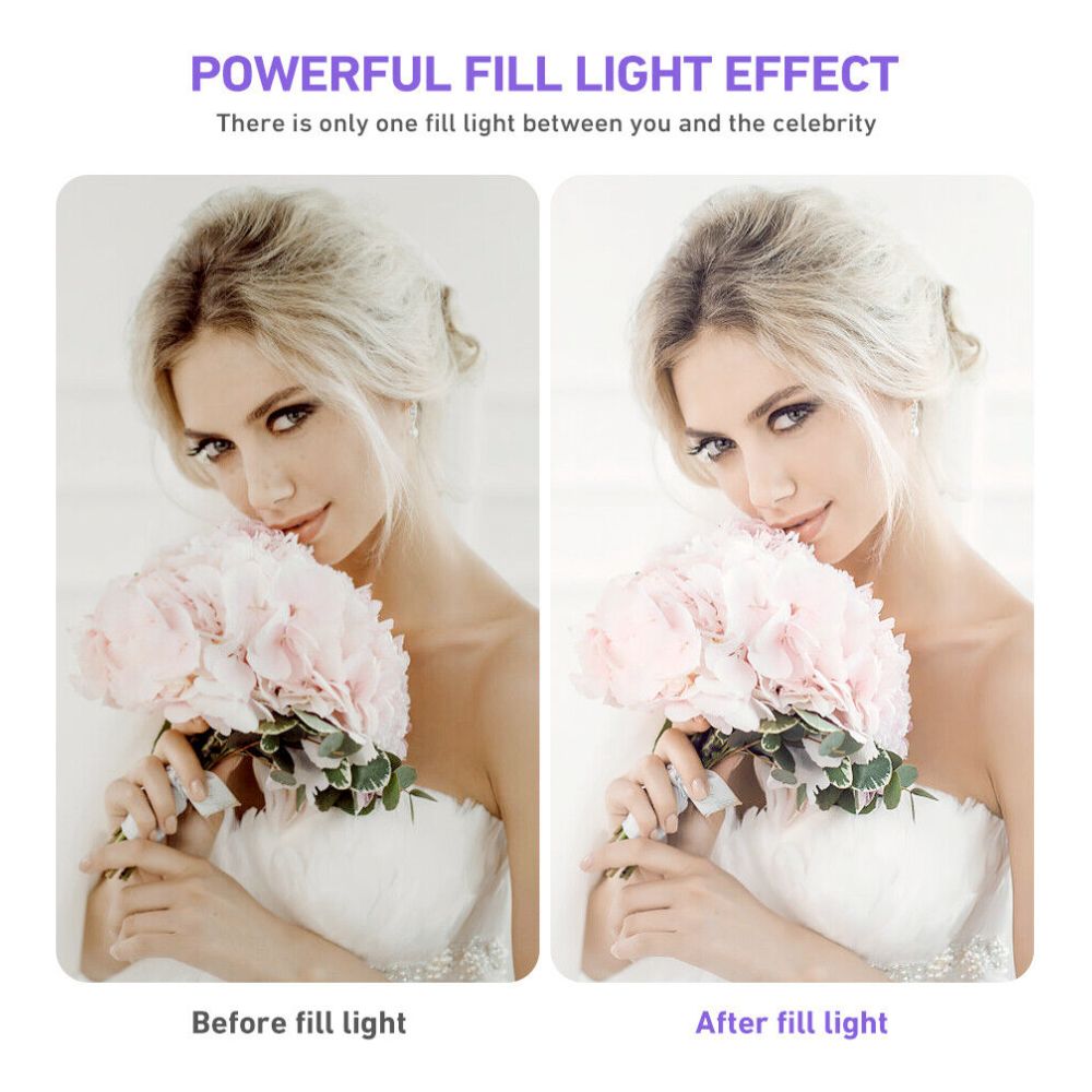 LED ring with tripod complete starter set