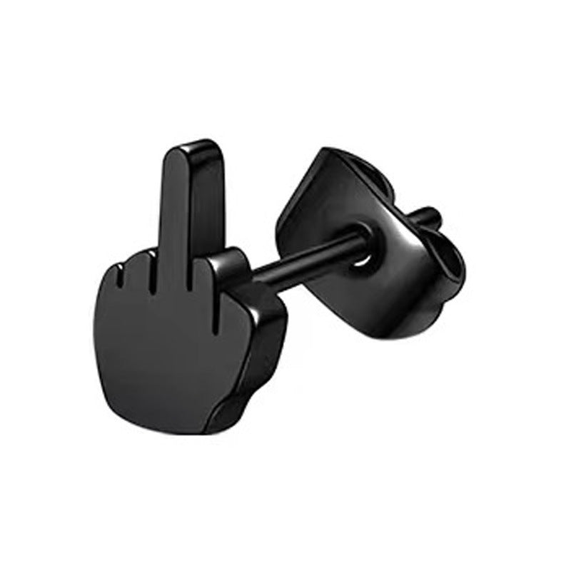 Mittelfinger-Ohrringe