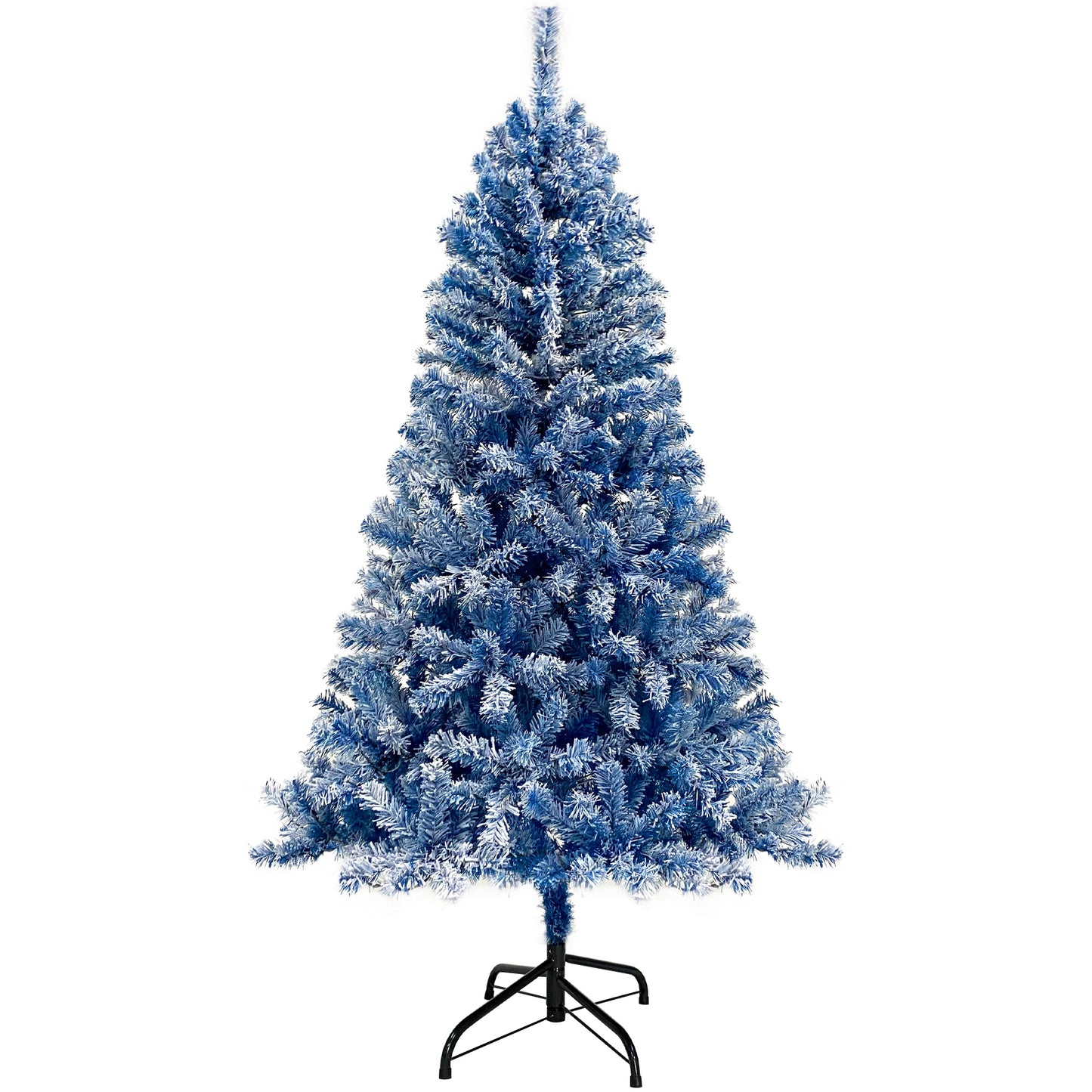 kerstboom met verlichting en sneeuw 183 cm
