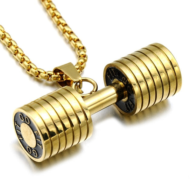 gouden ketting met halter