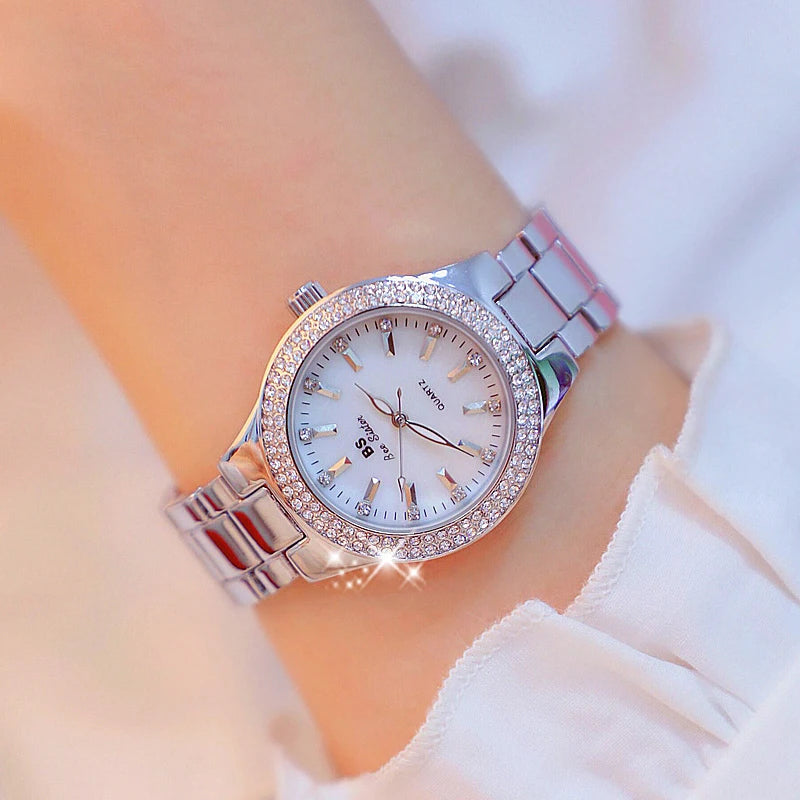 kristal diamant horloge