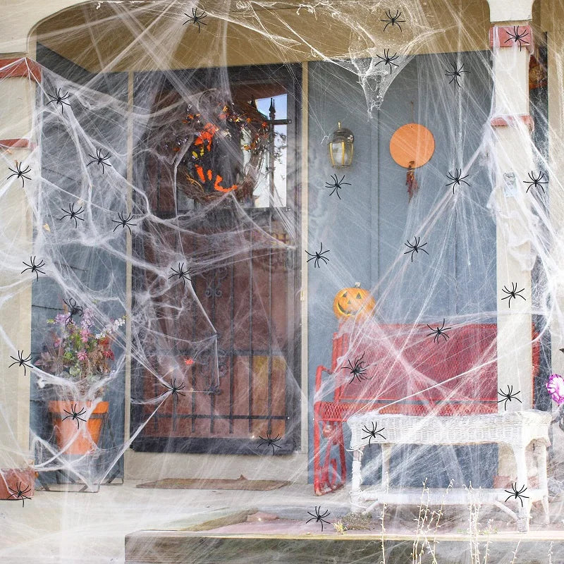 Halloween decoratie feest spin/web voor binnen en buiten