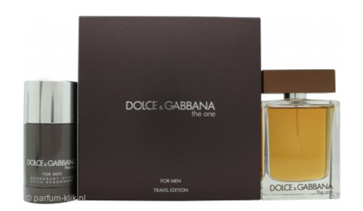 Dolce & Gabbana The One Geschenkset 100ml EDT + 70g Deodorant Stick