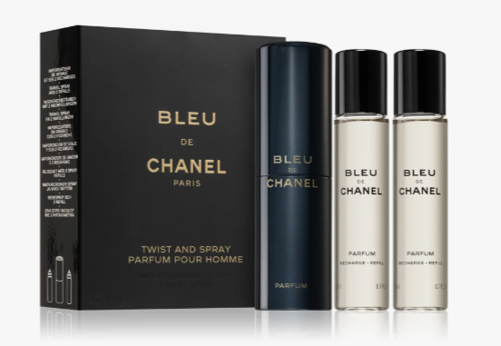 Chanel Bleu De Chanel Pour Homme Gift Set 3x 20ml