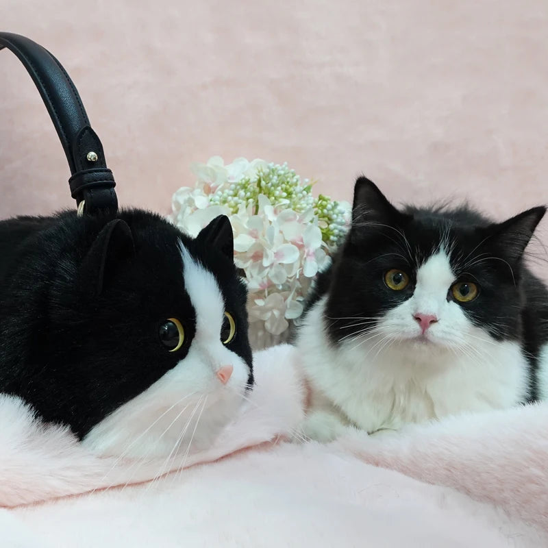 handtas in katten vorm