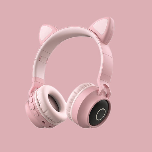 LED cat ears headphones bluetooth