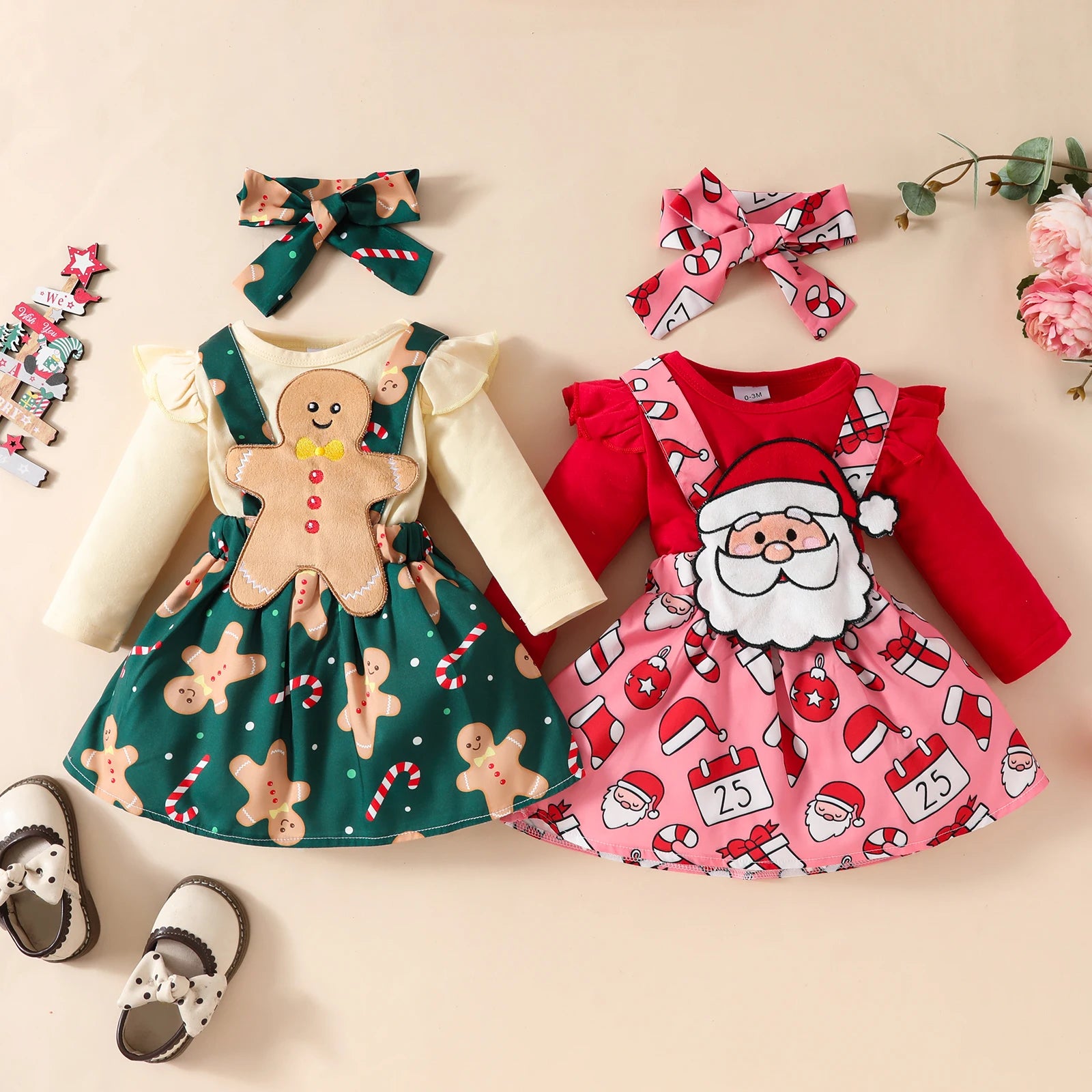 baby christmas suit 