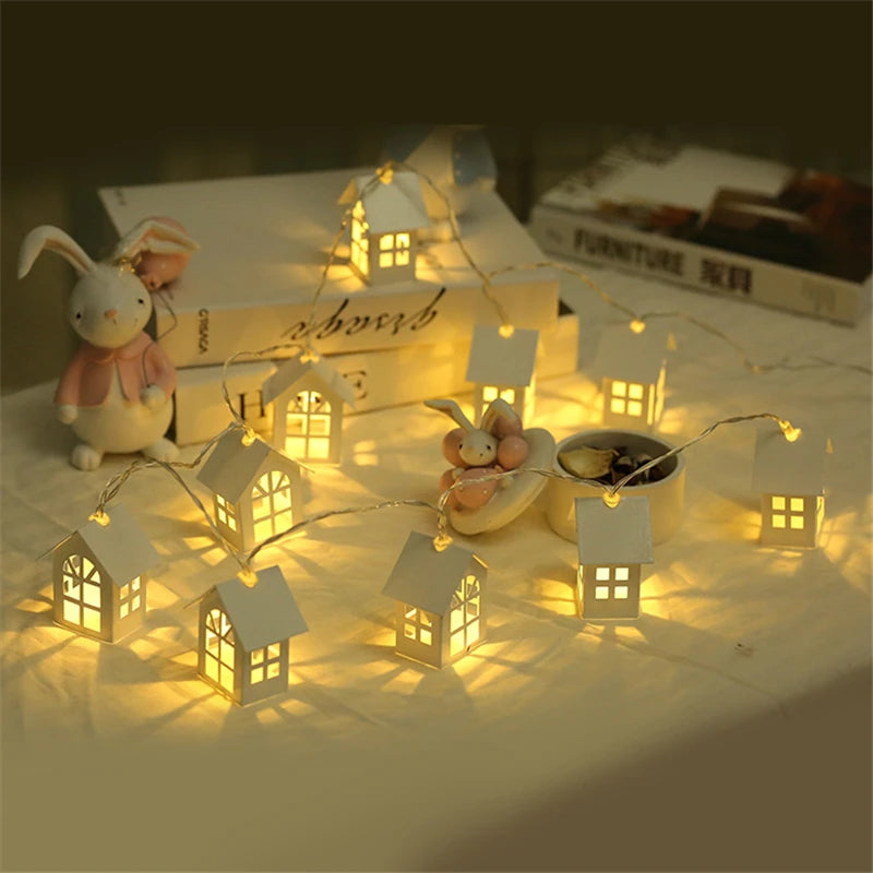 LED Christmas village