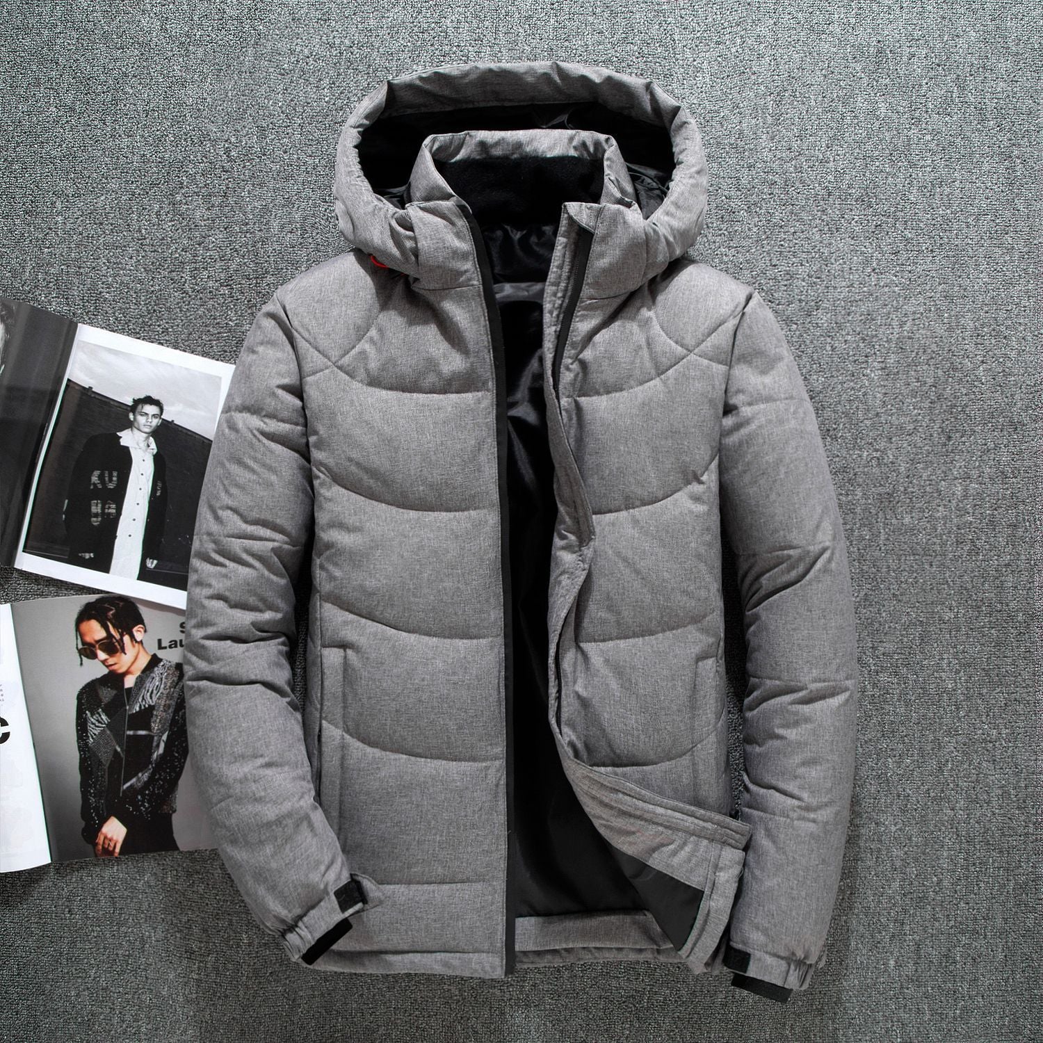 Warm winter coat for men