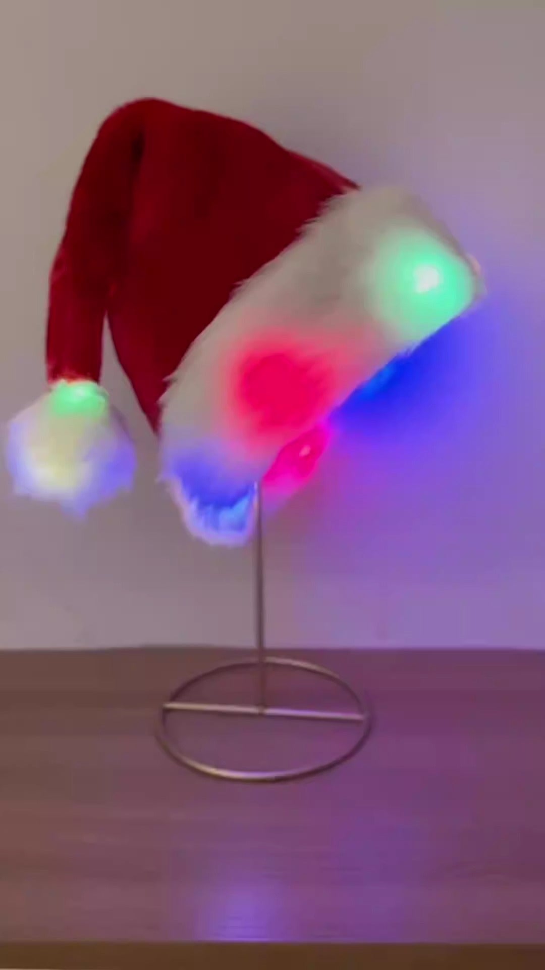 LED Santa hat