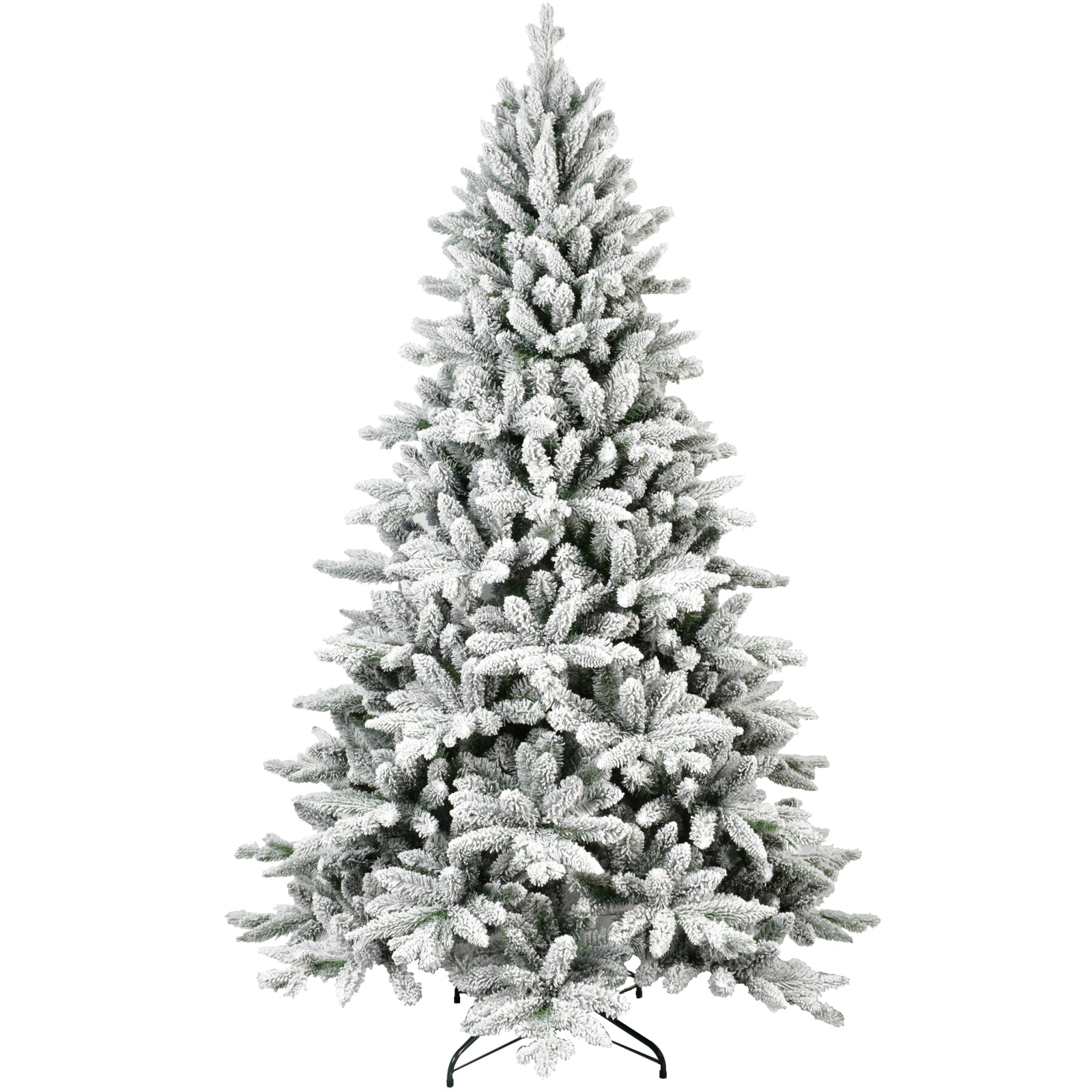 Christmas tree with snow 183cm