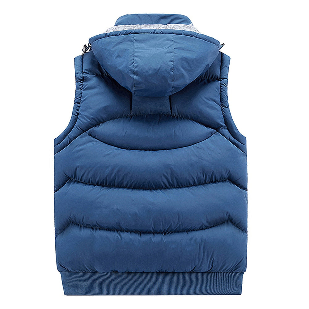 body warmer with hood