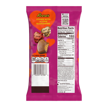 Reese's Chocolate Peanut Butter Creme Hearts Valentine's Candy, Bag