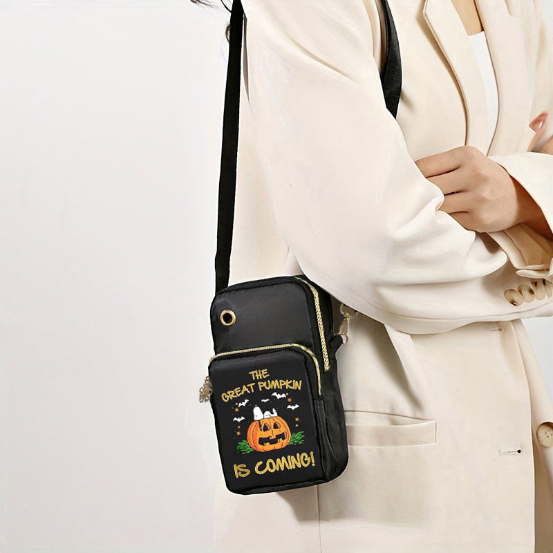 pumpkin shoulder bag