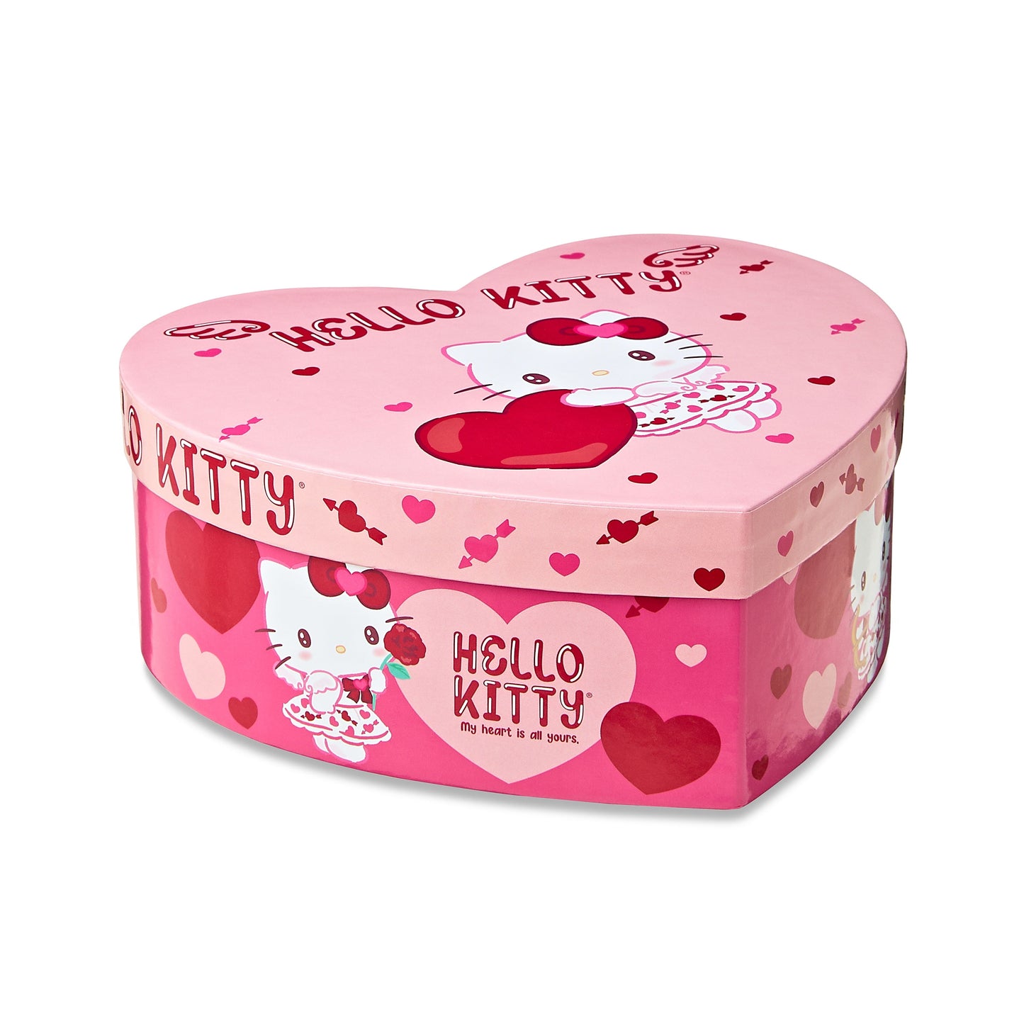 Hello Kitty Hart Box Valentines Gift Set