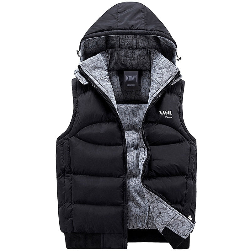 body warmer with hood