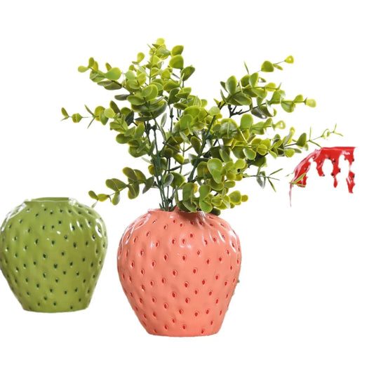 Strawberry pot (vase)