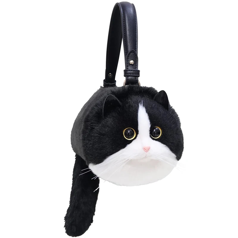 handbag in cat shape