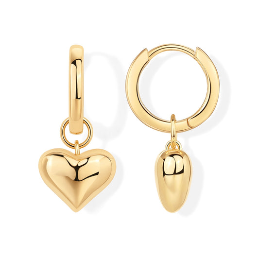 PAVOI vrouwen 14K  gold Plated Hart