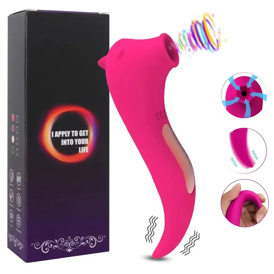 Powerful Sucker Clitoris Vibrator Female Clit Nipple