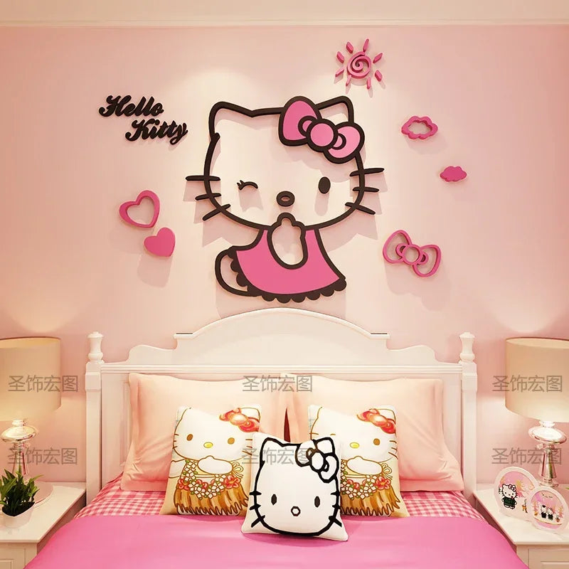 hello kitty 3D wall sticker