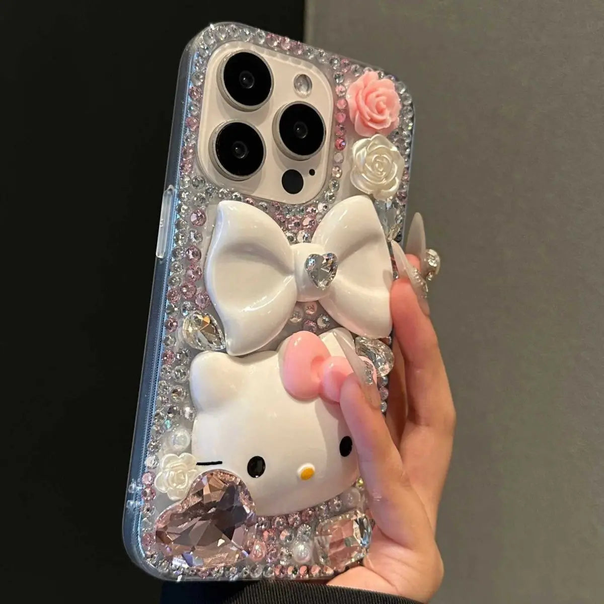 hello kitty iphone diamond case