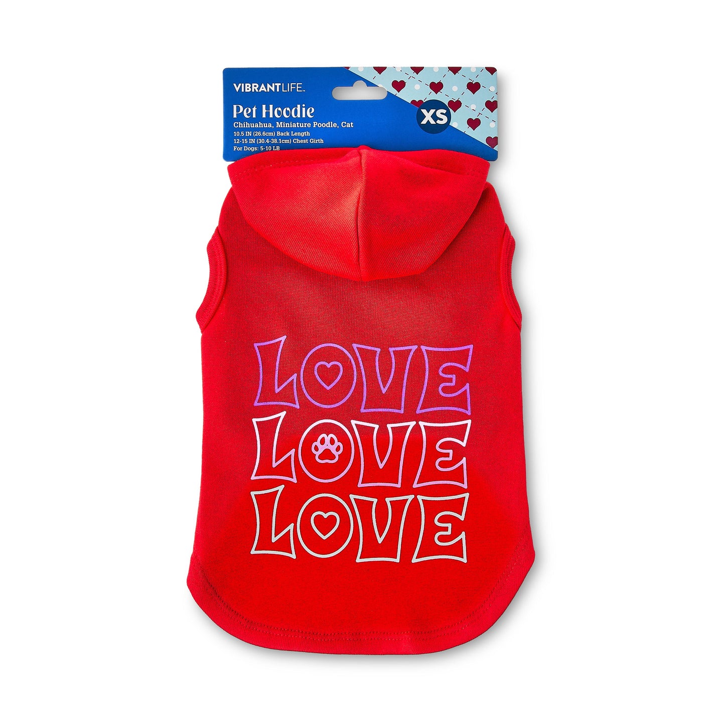 Valentine's Dag Love dieren Hoodie,