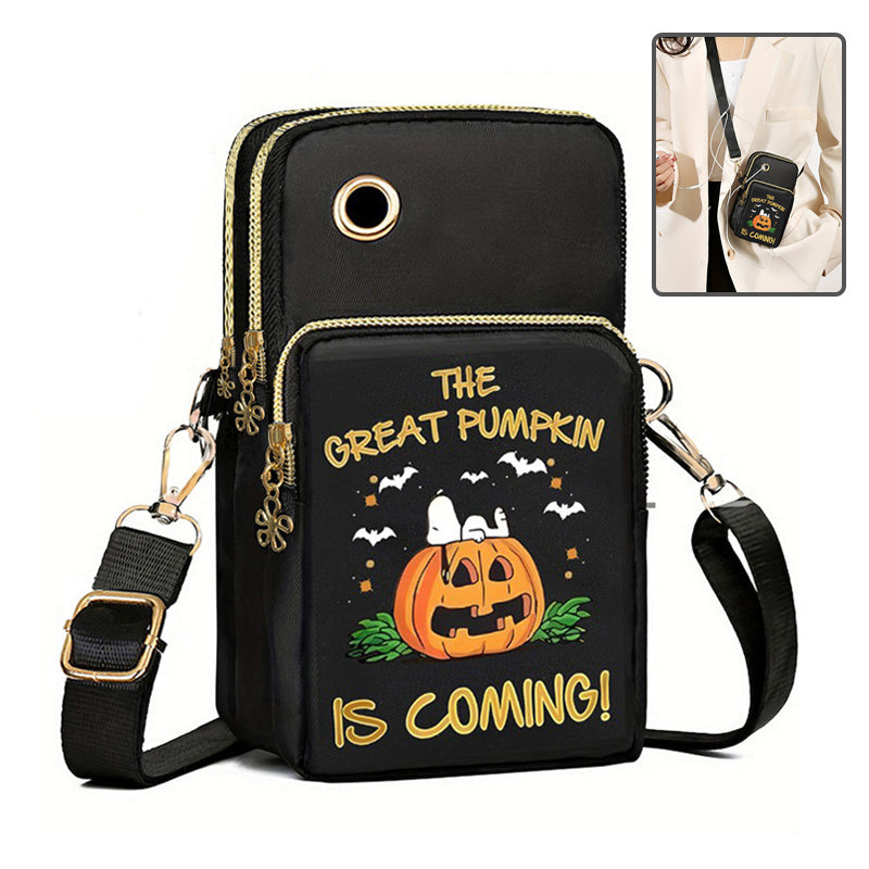 pumpkin shoulder bag